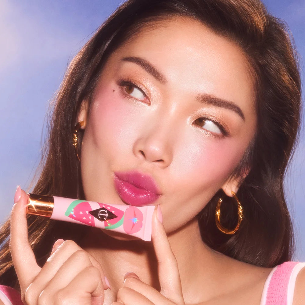 UNREAL LIPS HEALTHY GLOW NECTAR OIL JUICYLICIOUS PINK WATERMELON