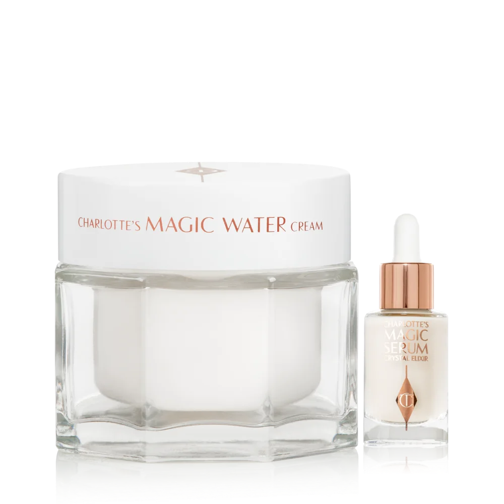 CHARLOTTE’S MAGIC SERUM & WATER CREAM DUO SKINCARE KIT