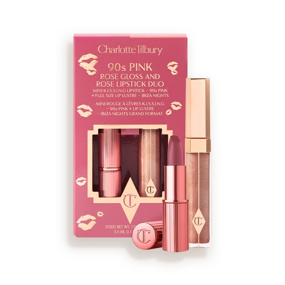 GLOSS & LIPSTICK DUO 90s PINK