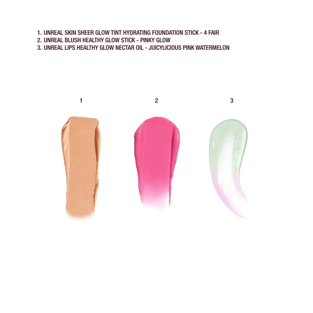 UNREAL SKIN, LIPS & CHEEKS KIT MAKEUP KIT