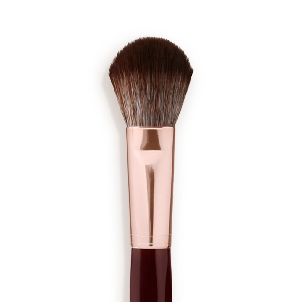 BRONZER & BLUSHER BRUSH ROSE GOLD & NIGHT CRIMSON