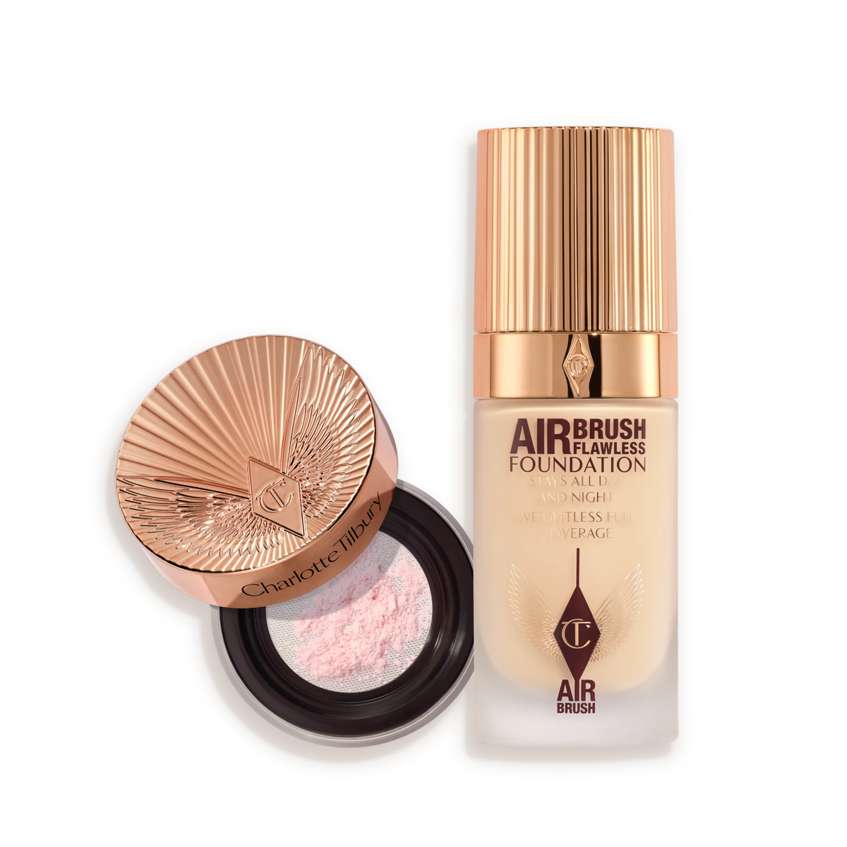 AIRBRUSH FLAWLESS BASE, BAKE + BLUR DUO Face Kit