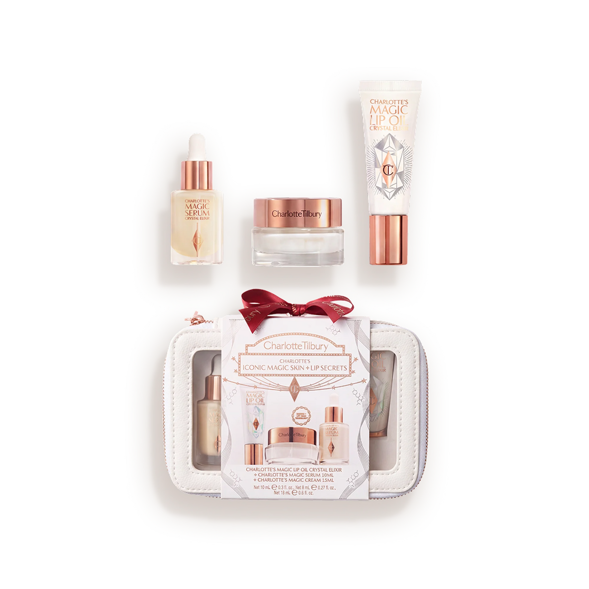 CHARLOTTE'S ICONIC MAGIC SKIN + LIP SECRETS Face Kit