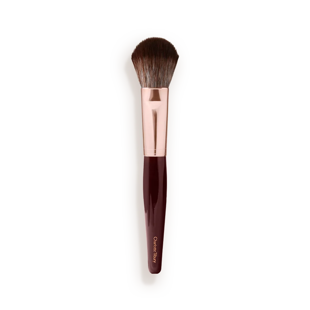 BRONZER & BLUSHER BRUSH ROSE GOLD & NIGHT CRIMSON