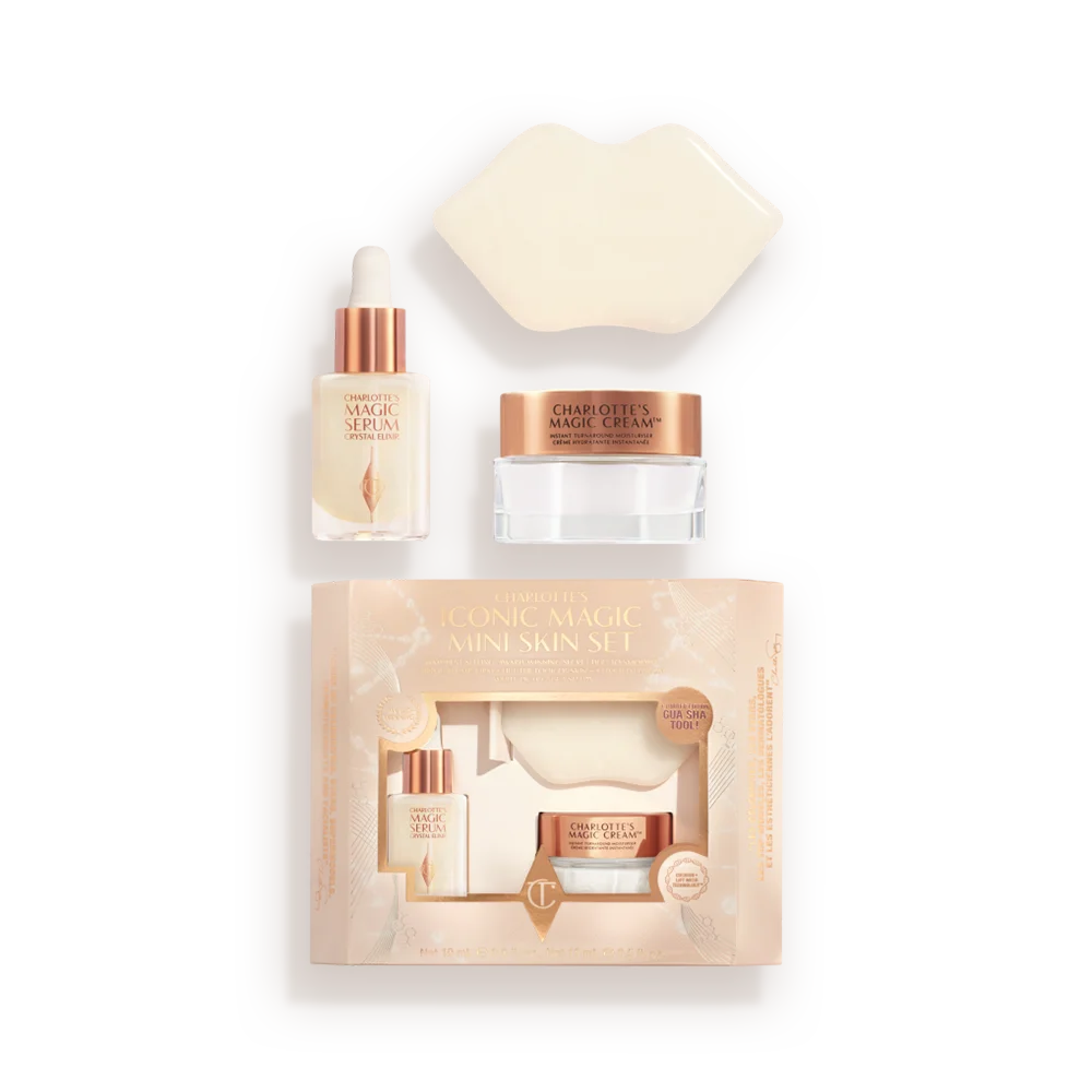 CHARLOTTE'S ICONIC MAGIC MINI SKIN SET TRAVEL SIZE SKINCARE KIT