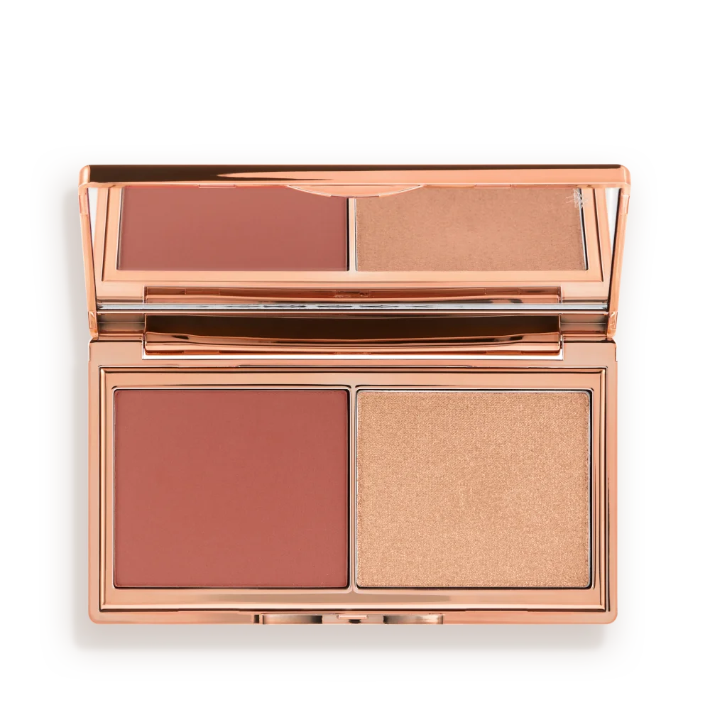 HOLLYWOOD BLUSH & GLOW GLIDE PALETTE TAN TO DEEP