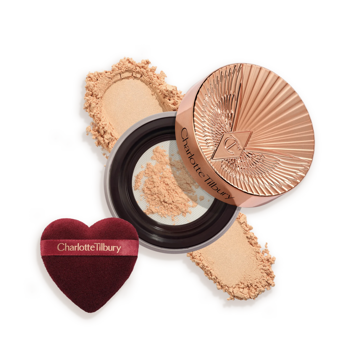AIRBRUSH FLAWLESS BLUR LOOSE POWDER Medium / Tan Translucent